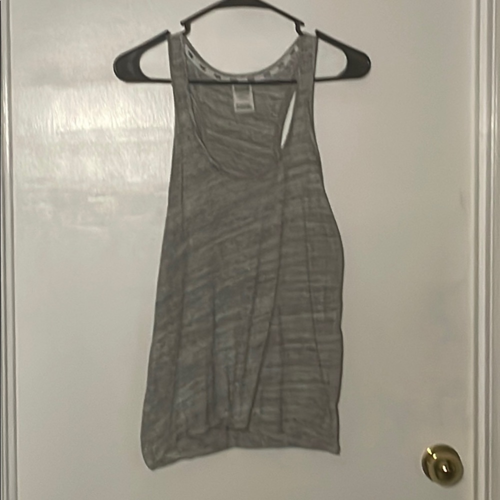 Victoria's Secret Gray Relaxed Cut Tank Top